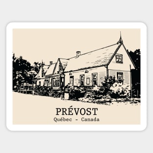 Prévost - Québec Magnet